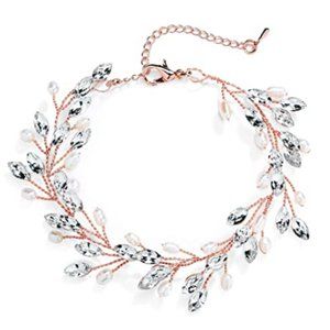 Lovely Gems and Freshwater Pearls Bracelet